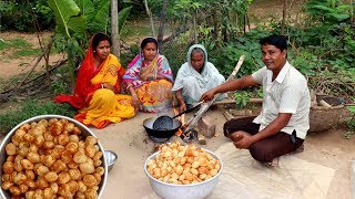Golgappa Recipe | Pani Puri Recipe | How To Make Village Style Fuchka at Home
