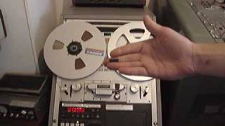 Studer A812 reel to reel tape recorder