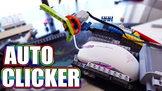 CHEATING IN ROBLOX WITH A LEGO AUTO CLICKER ..