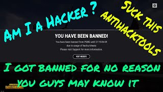 Am i a hacker I got banned for no reason PUBG PC LITE