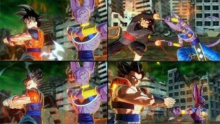 Fusion Compilation(Beerus-Goku Black-Gogeta-Vegito-Goku-Whis) -  Dragon Ball Xenoverse 2 Mods