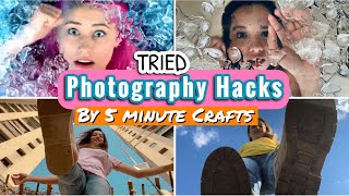 Testing Out Viral Photography Hacks by 5 Minute Crafts