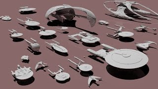 Starships size comparison (Star Trek)