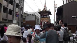 町衆の気分で、祇園祭2012 "曳初め"-北観音山-