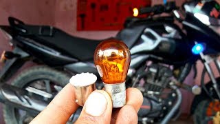 How to install LED indicators bulbs in Honda Unicorn 150