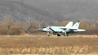 Миг 31 Ракетой уходит в верх. Король неба