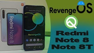 Revenge-Os Android 10 Redmi Note 8 e Note 8T ``Instalação`´