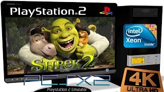 PCSX2 1.5.0 [PS2] - Shrek 2 [4K-Gameplay] Settings. OpenGL #1