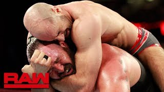 Braun Strowman vs. Cesaro: Raw, March 19, 2018
