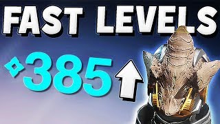 Destiny 2 - FAST POWER LEVEL WARMIND DLC 335 TO 385 FAST !!