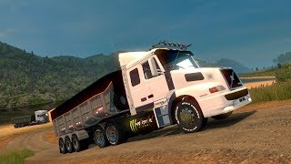 BRASIL | Volvo NH12 | Góndola cargada de Arena de Río