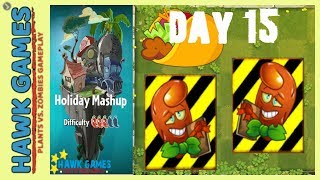 Plants vs Zombies 2 Holiday Mashup World BETA Day 15 (Save Our Seeds)