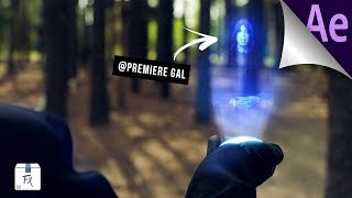 Create Star Wars Hologram | After Effects (No Plugins) 2018