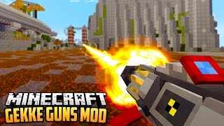 GEKKE GUNS MOD - Minecraft Mod Showcase