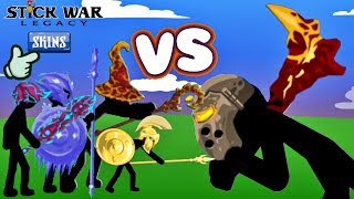 Stick War: Legacy Huge Update | ALL SKINS VS Summon Griffon | Gameplay 2019 (Part 232)