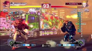 xXcolonelkillXx (Evil Ryu) vs Major Twinkie (Guile)