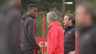 La bronca entre Paul Pogba y Mourinho en el entrenamiento ⚽ Futbol Internacional ⚽ 2018