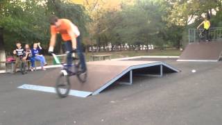 BMX Crash Bunnyhop 360
