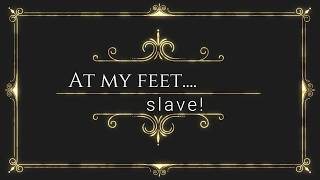 Mistress Sapphire in... At my feet, slave!