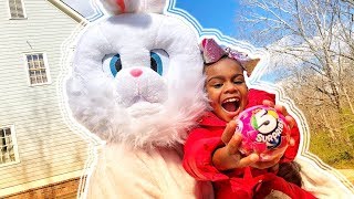 Pretend Play Prank! Easter Egg Hunt 5 Surprise Toys Challenge for Kids