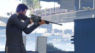 Рыбы против снайперов (GTA 5 Online)
