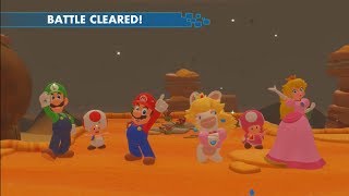 Mario + Rabbids Kingdom Battle Playthrough Part 21 (EXTRA #10  - Sherbet Desert Co-op Challenges)