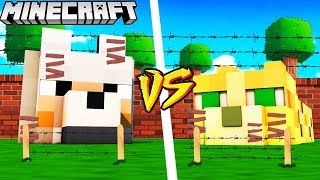 BAZA HEKTOR VS BAZA PYSIA (Pies vs Kot) - MINECRAFT | Vito vs Bella