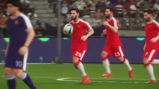 PES 2018 Version 1.03.00 Data Pack 2.00 - Gameplay - Maradona Team vs Messi Team