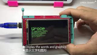 OPEN SMART 3 0inch TFT LCD with Touch Screen tutorial for Arduino
