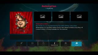 2019 April !!!  New update How to install Redemption Addon in kodi 18 1 leia