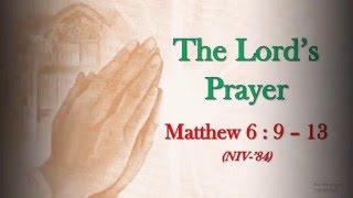 Matthew 6 : 9 - 13 - Our Father in heaven (Scripture Memory Song)