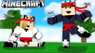 JAK GRAĆ w Minecraft JAKO NINJA? | Vito i Bella