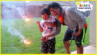 4th of July Fireworks Family Fun Celebration with Ryan's Family Review