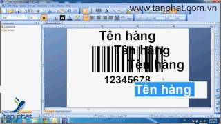 Hướng dẫn sử dụng phần mềm in mã vạch Bartender