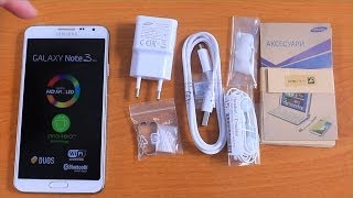 Samsung Galaxy Note 3 Neo Распаковка
