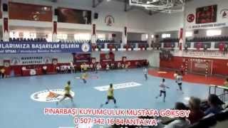 ANTALYA ,MURATPAŞA BELEDİYESİ HENTBOL 1907  KANARYA SPOR LİĞ MAÇI