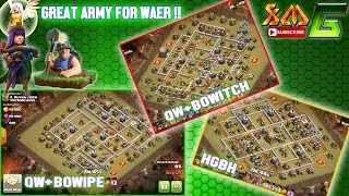 Clash of Clans⭐THE BEST DIFFERENT GROUND ARMY DESTROY TH11 3-STAR
