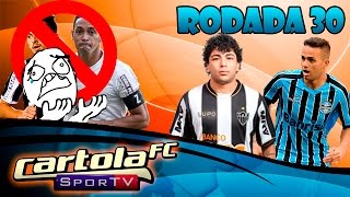 CARTOLA FC 2015 - VOCÊ APOSTARIA CONTRA SEU TIME?? - RODADA 30