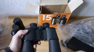 Распаковка новых  Экспортных БПЦ 15х50 СОМЗ 1991 г/в "Dioptex"