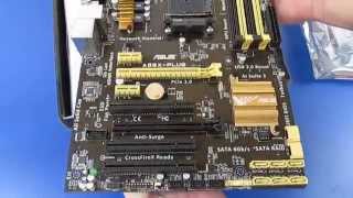 Материнская плата ASUS A88X-PLUS | unboxing