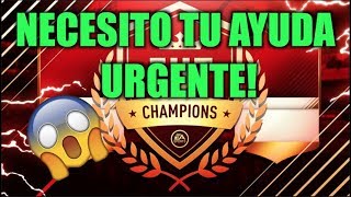NECESITO TU AYUDA PARA MI PROXIMA PLANTILLA DE FUT CHAMPIONS! FIFA 20