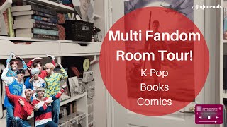 Multifandom Room Tour! ✨ (K-pop, Books, Comics!)