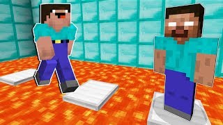 НУБ ПРОХОДИТ ИСПЫТАНИЯ ХЕРОБРИНА В МАЙНКРАФТ ! НУБИК ПРОТИВ ТРОЛЛИНГ ЛОВУШКА MINECRAFT Мультик