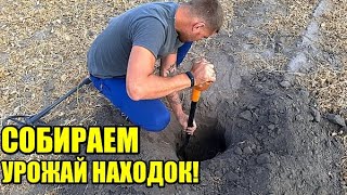 РАСПАХАЛИ СЕРЕБРО! Толпой за находками. Коп осень 2019. Поиск  монет