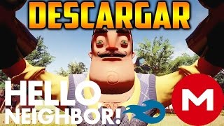 Descargar Hello Neighbor ALPHA 2 | ACTUALIZADO | NOVIEMBRE |MEGA MEDIAFIRE|PC