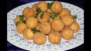 كروكيت الدجاج و البطاطس بمكونات بسيطة و طعم رائع