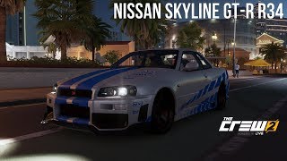 The Crew 2 Gameplay | Nissan Skyline GT-R R34