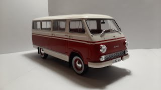 РАФ-977 ДМ "Латвия" Легендарные советские автомобили Hachette. Масштабная модель автомобиля 1:24.