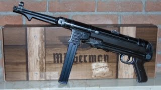 Umarex Legends MP German (MP40) Legacy Edition CO2 Kal. 4,5mm Stahl BB - Review und Schusstest