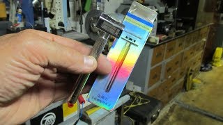 Алмазая гребенка для правки наждачного круга.